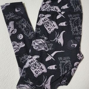 Lularoe Leggings TC  nightmare before Christmas